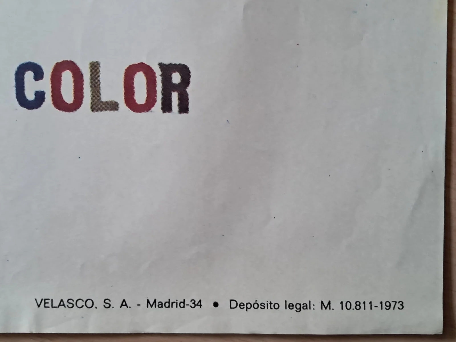 Milano Calibro 9 ORIGINAL Spanish 1973 POSTER Fernando Di Leo Caliber revolver, изображение 2