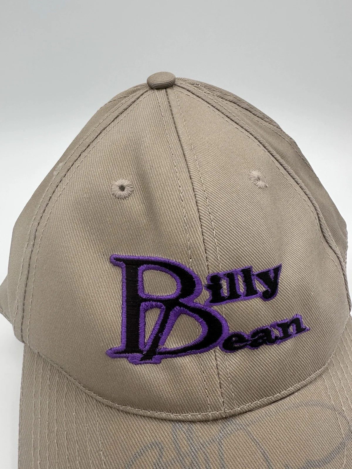 Billy Dean Autograph Hat Signed Vintage Autographed Apparel Country Music - Tan, изображение 4