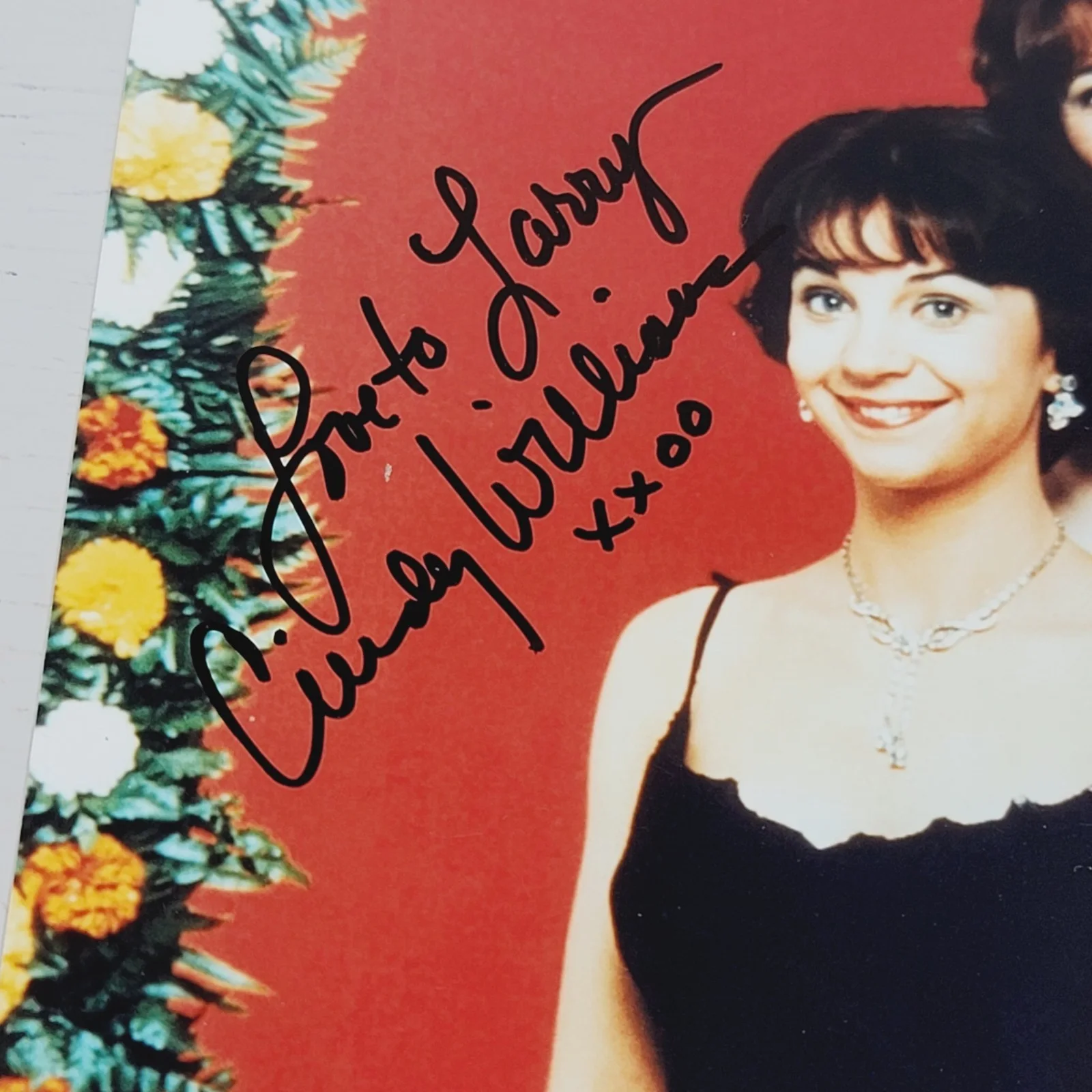 Laverne & Shirley Autographed 8X10 Photo Penny & Cindy Signed to Larry, изображение 3