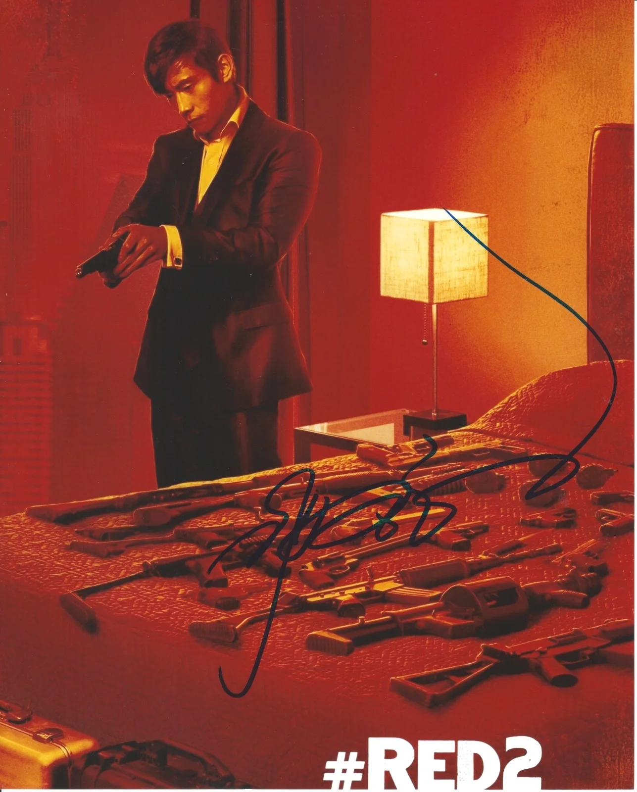 byung hun lee — Byung Hun Lee signed 8x10 Photo in person. Proof. Magnificent Seven, Terminator
