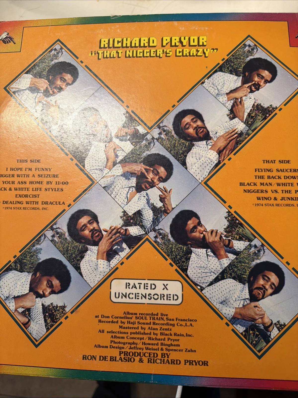 Richard Pryor Signed That Niggers Crazy Please, image 2