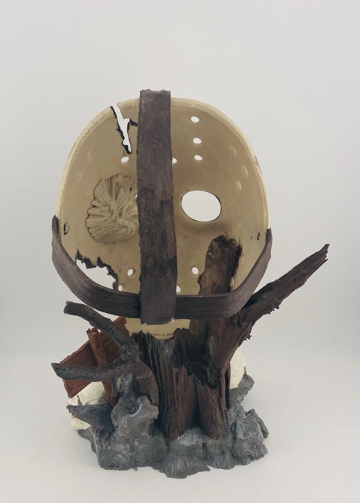 Kane Hodder — KANE HODDER Signed Jason Voorhees MASK 3D Bust Friday the 13th 9” OOAK JSA COA, изображение 4
