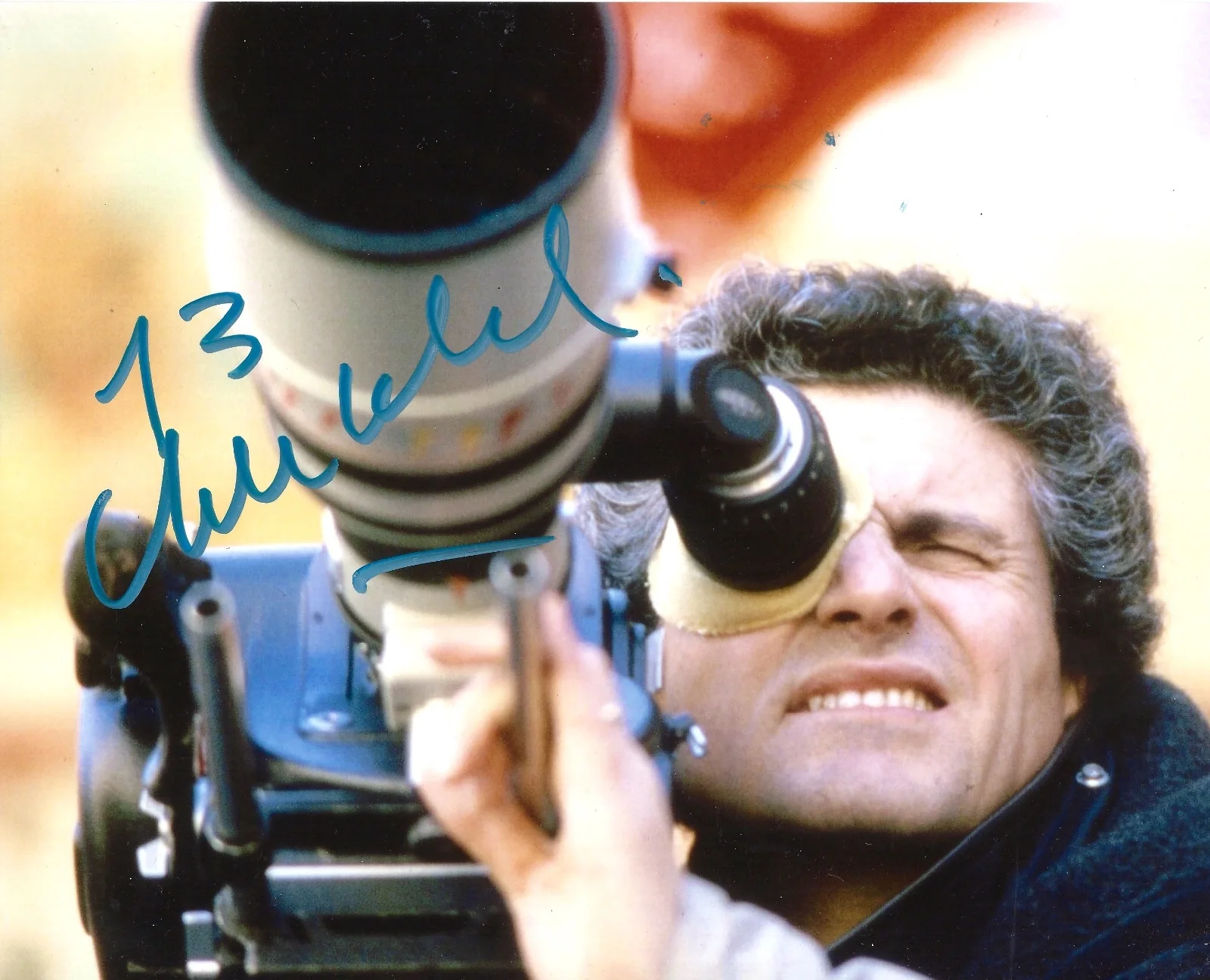 claude lelouch — Claude Lelouch signed 8x10 Photo in person Exact Proof. Oscar, Palme d'Or Winner