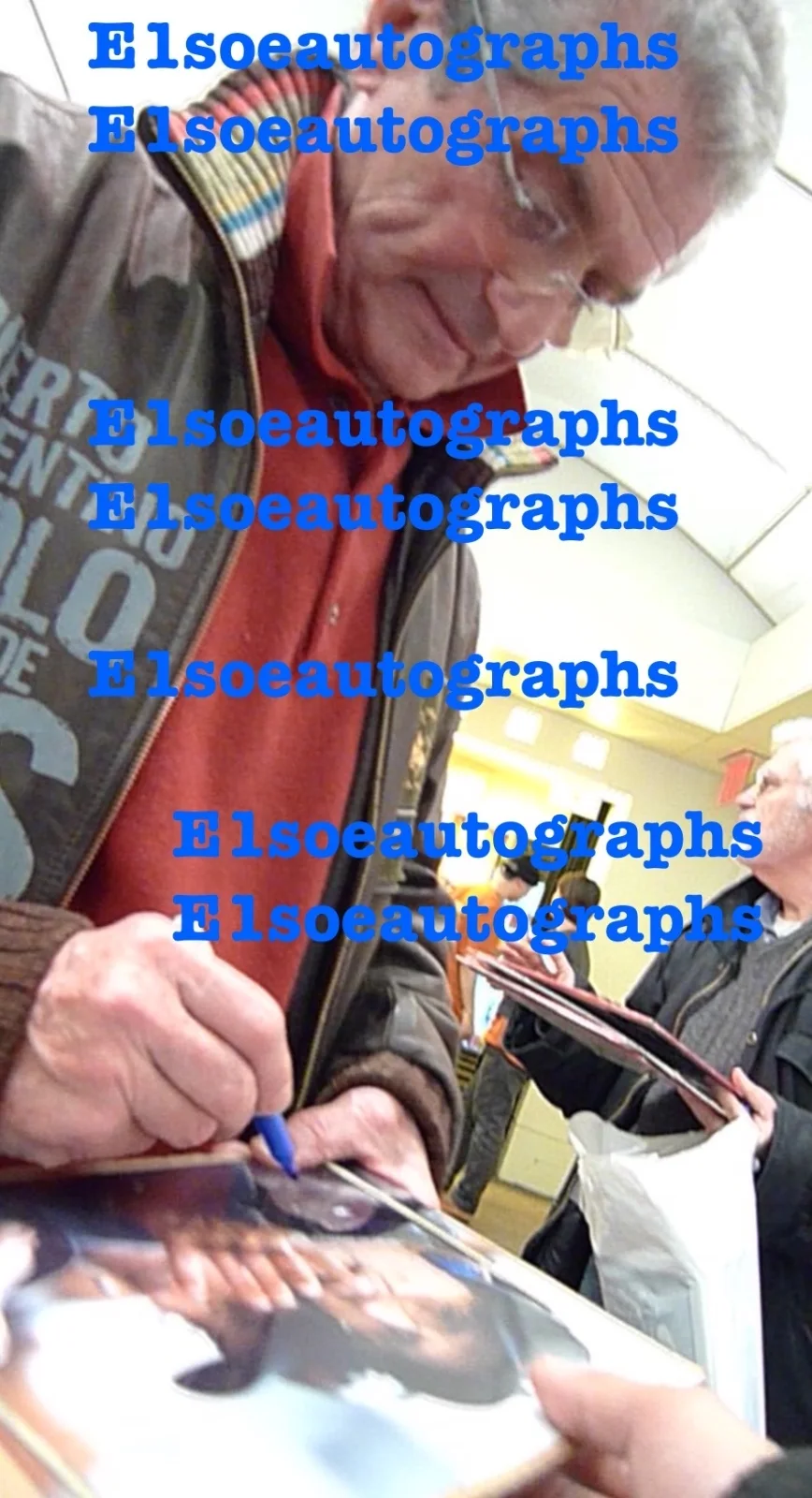 claude lelouch — Claude Lelouch signed 8x10 Photo IP. Exact Proof - Oscar & Palme d'Or Winner, изображение 2