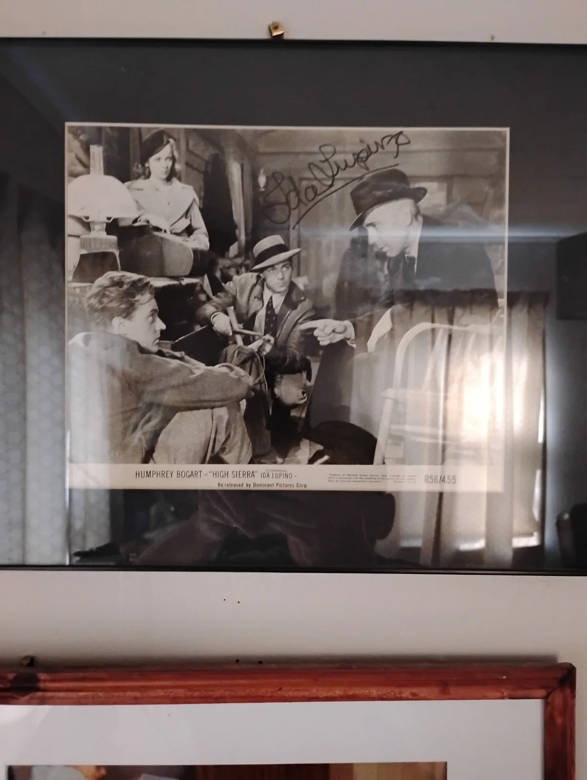 Ida Lupino — "High Sierra" Actress Ida Lupino Autograph Display