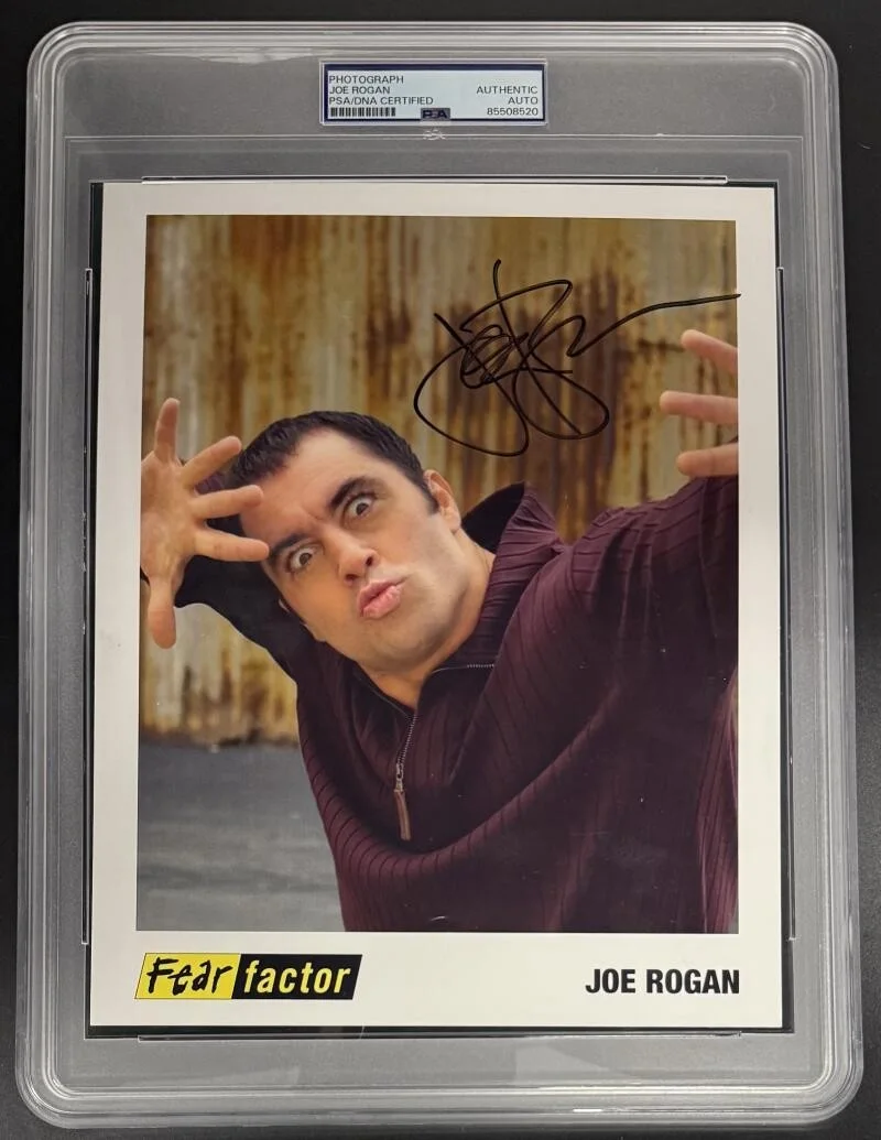 Michael Richards — Joe Rogan Fear Factor Signed Autograph PSA/DNA COA Encapsulated 8x10 First Photo