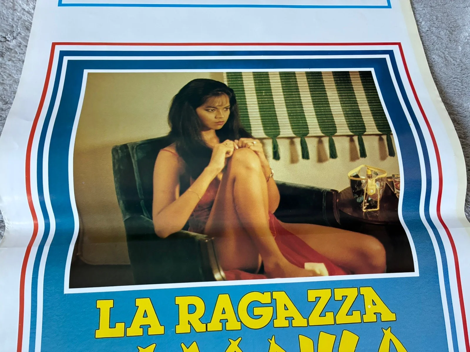 Original Vintage Italian Adult Film Poster - the girl from Manila ￼, изображение 5