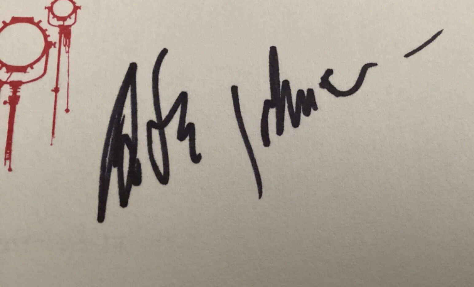 Arte Johnson — Actor ARTE JOHNSON Personally Autographed Signed MOVIE THEATER Card LAUGH-IN, изображение 2