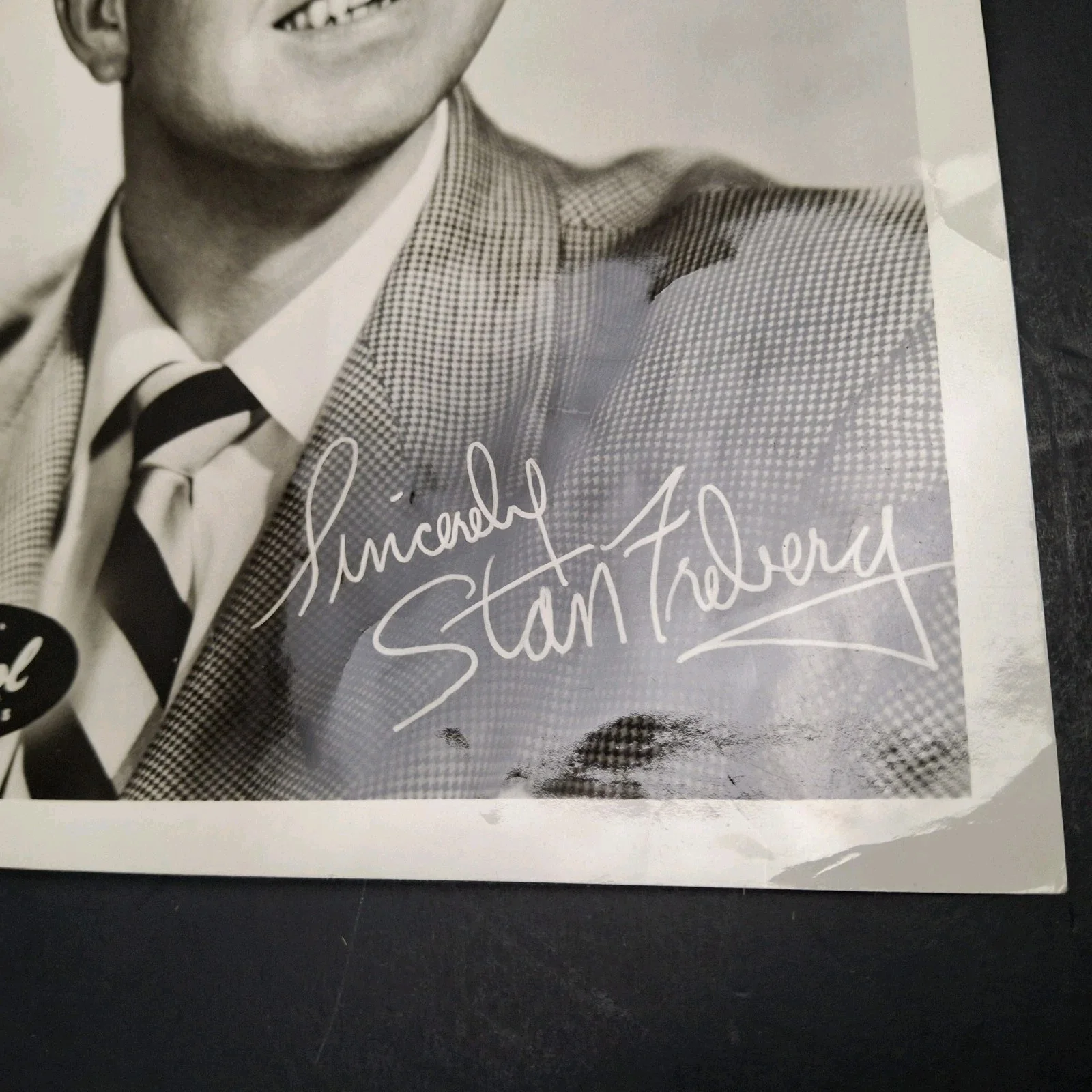 Stan Freberg Beany & Cecil Voice Over Autographed Studio Photo Capitol Records, изображение 4