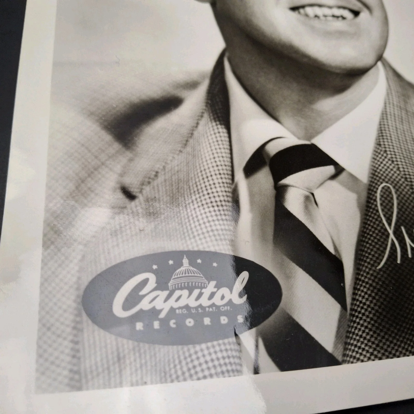 Stan Freberg Beany & Cecil Voice Over Autographed Studio Photo Capitol Records, изображение 5