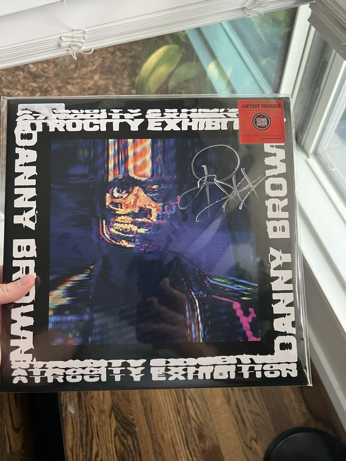 Danny Brown Atrocity Exhibition Artist Signed Vinyl Record, изображение 2