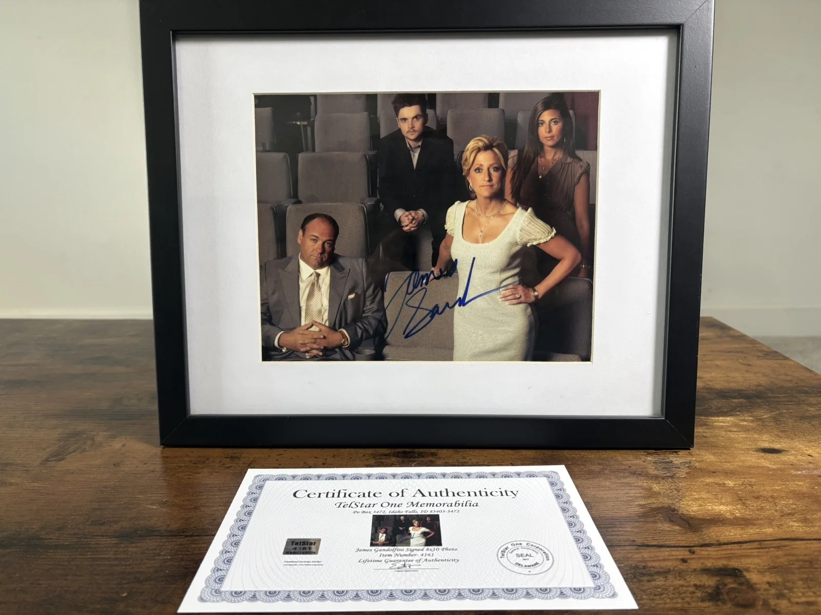 James Gandolfini — James Gandolfini / Tony Soprano Signed 8x10 Autographed Photo / Picture + COA, image 2