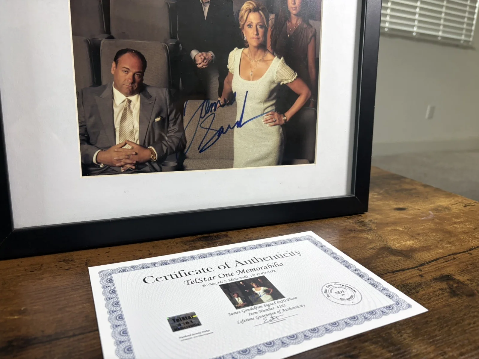 James Gandolfini — James Gandolfini / Tony Soprano Signed 8x10 Autographed Photo / Picture + COA, image 3