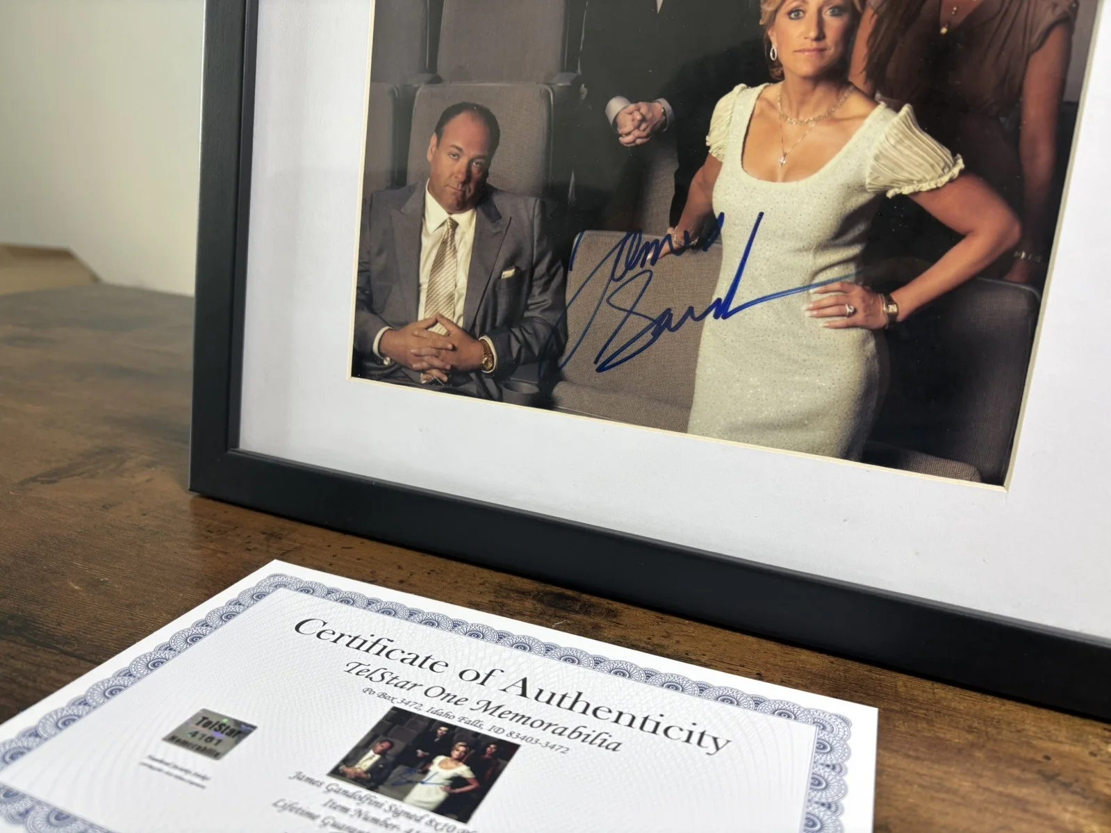 James Gandolfini — James Gandolfini / Tony Soprano Signed 8x10 Autographed Photo / Picture + COA, image 4