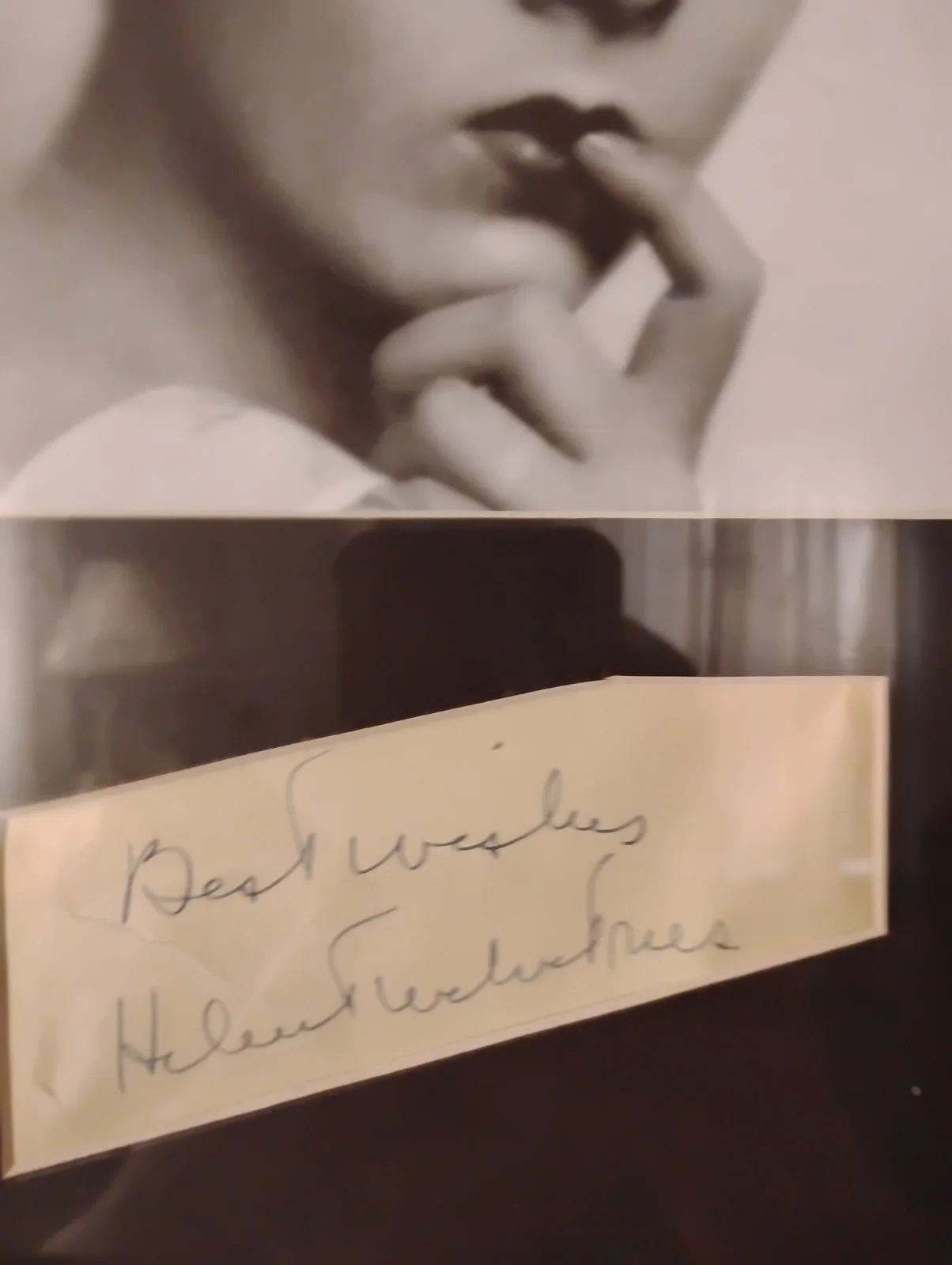 Helen Twelvetrees — "Millie" Actress Helen Twelvetrees Autograph Display, image 2
