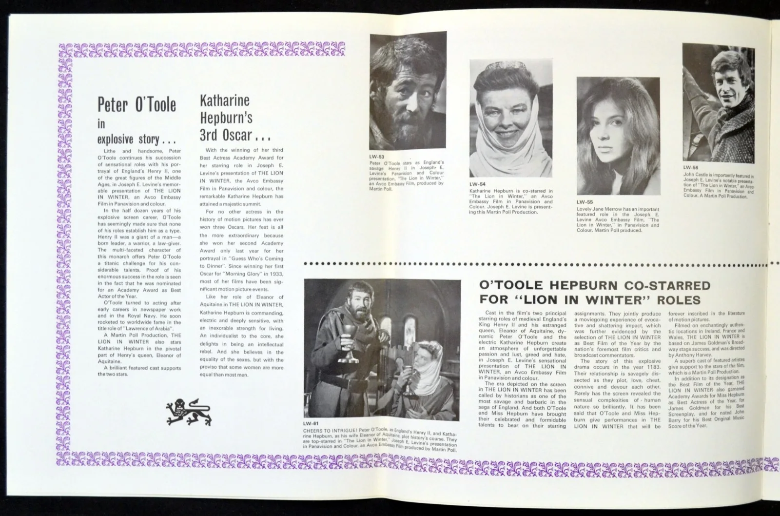 CHARGE OF THE LIGHT BRIGADE 1968 Trevor Howard, Vanessa Redgrave UK PRESSBOOK, изображение 2