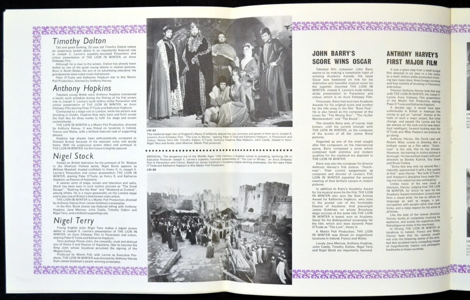 CHARGE OF THE LIGHT BRIGADE 1968 Trevor Howard, Vanessa Redgrave UK PRESSBOOK, изображение 4