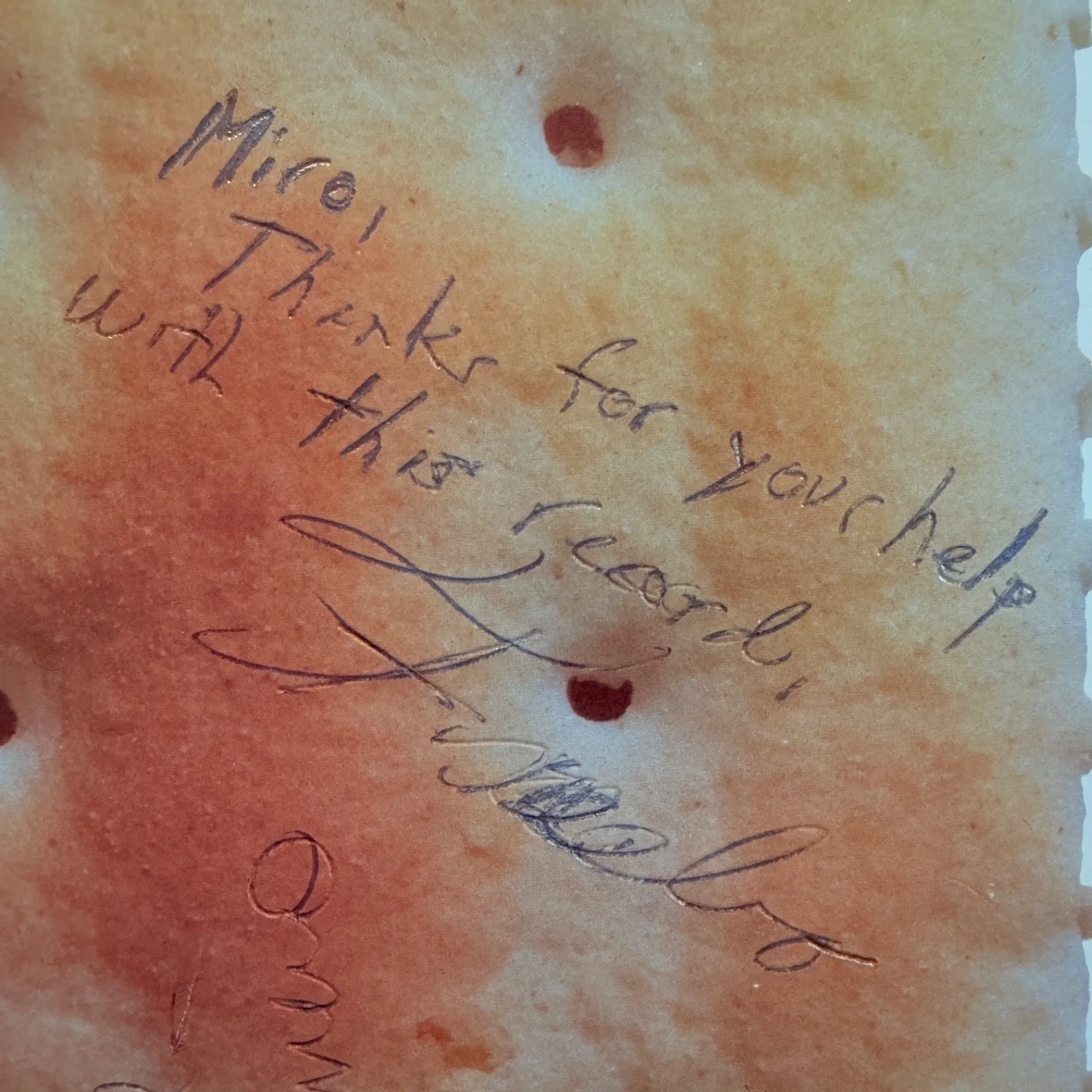 AUTOGRAPHED | Bluesbusters "Accept No Substitute" VINYL title error on labels, image 4