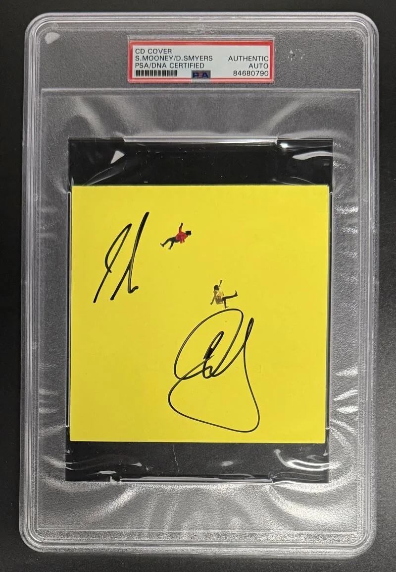 Dan + Shay — Dan + Shay Go To Bed Signed Autograph PSA/DNA Encapsulated Slabbed CD Cover COA