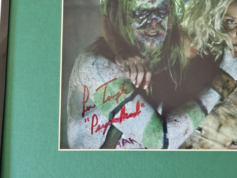 Lew Temple Signed Photo Display Framed 11x14 Psychohead Rob Zombie's 31, image 2