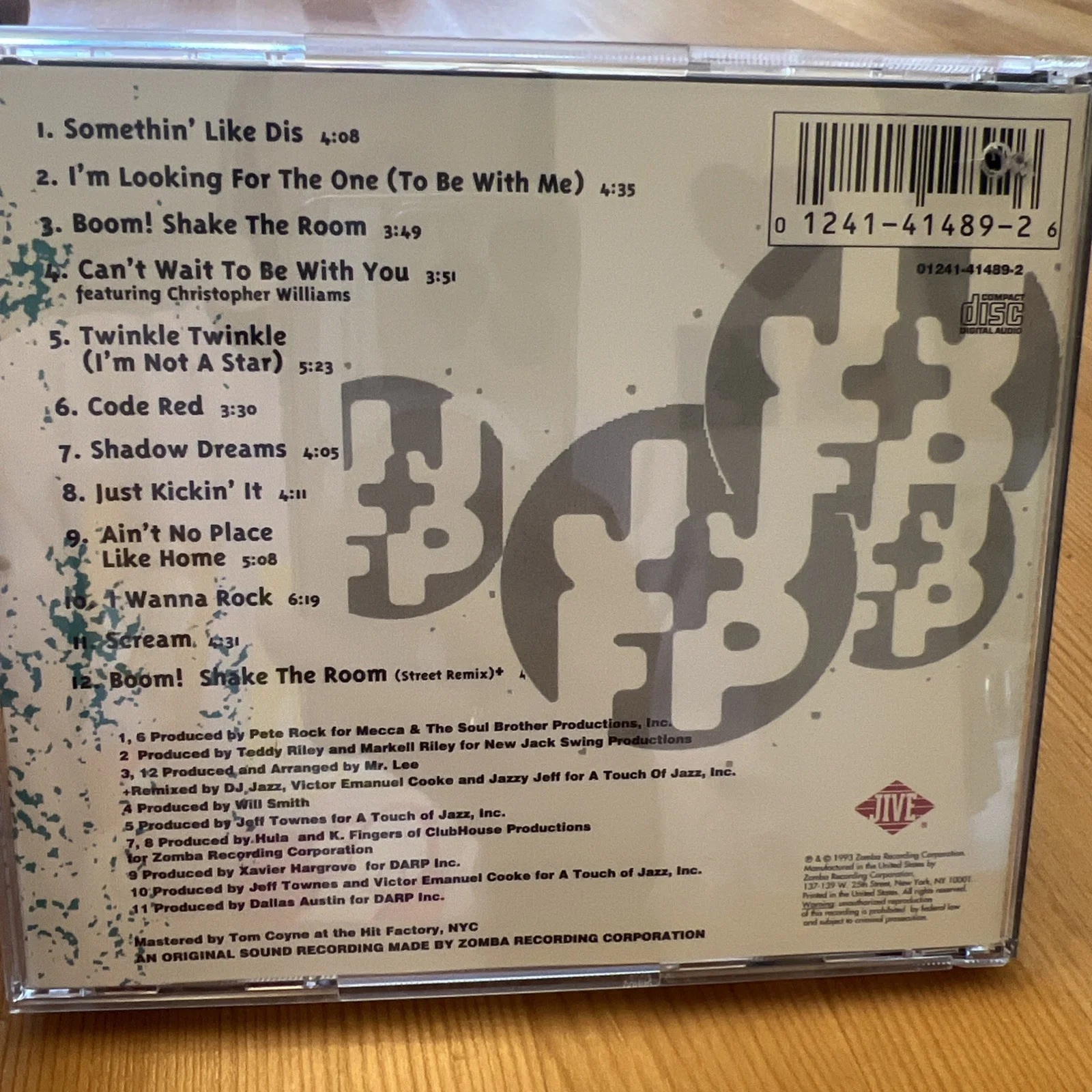 Autographed CD Cover DJ Jazzy Jeff (from Fresh Prince), Includes CD, image 3