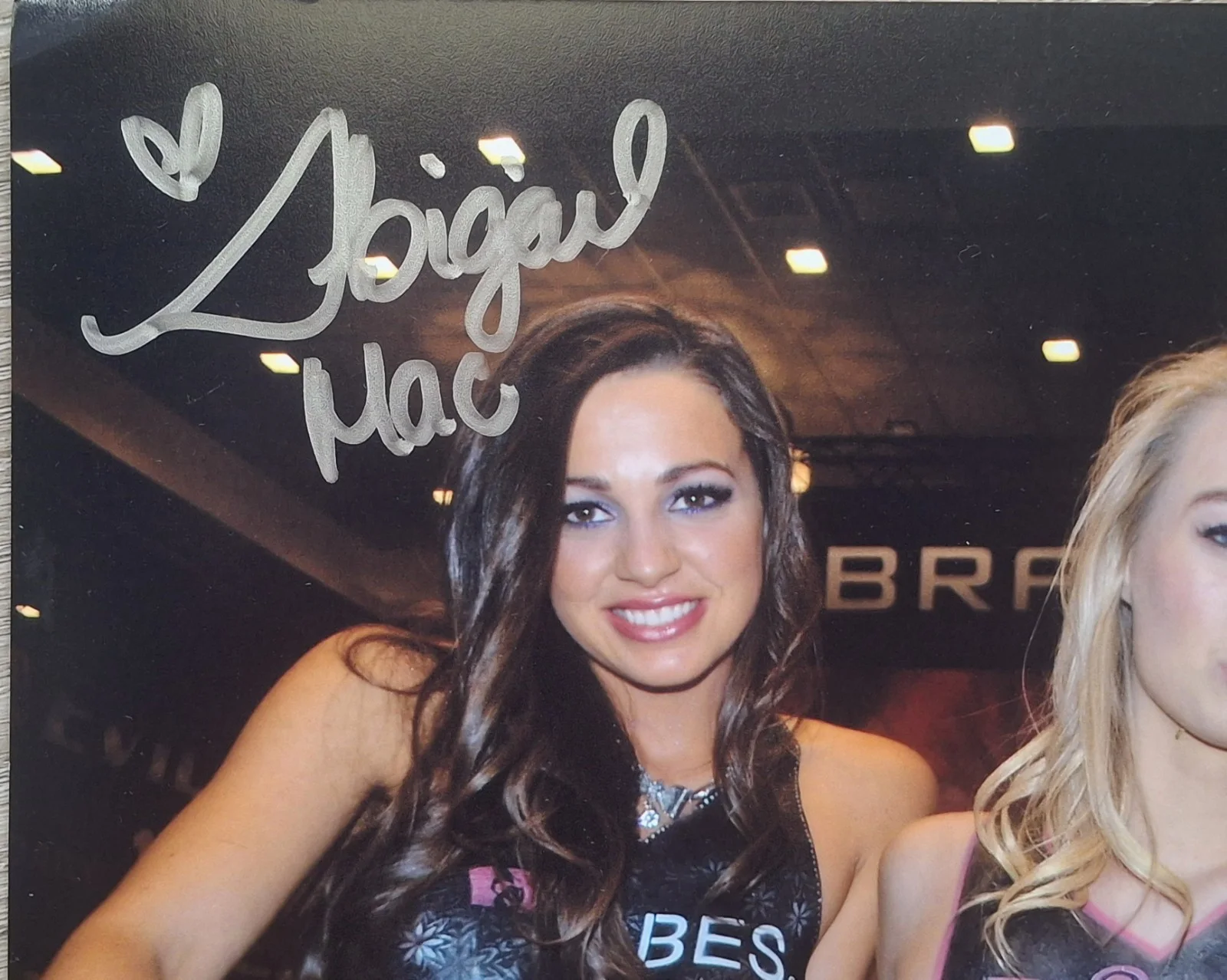 Abigail Mac + Mia Malkova + Natalia Starr Signed 8x12" PHOTO, image 2