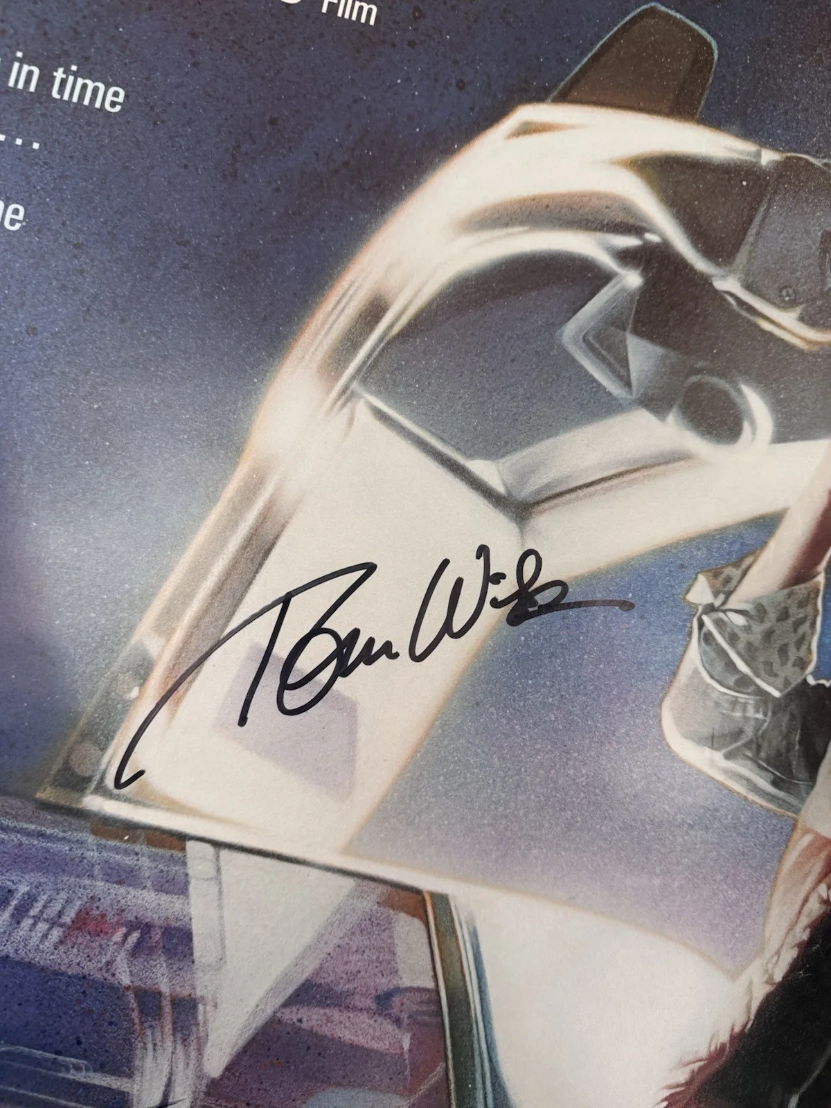 “Back to the Future” Autographed Original movie Poster, image 5