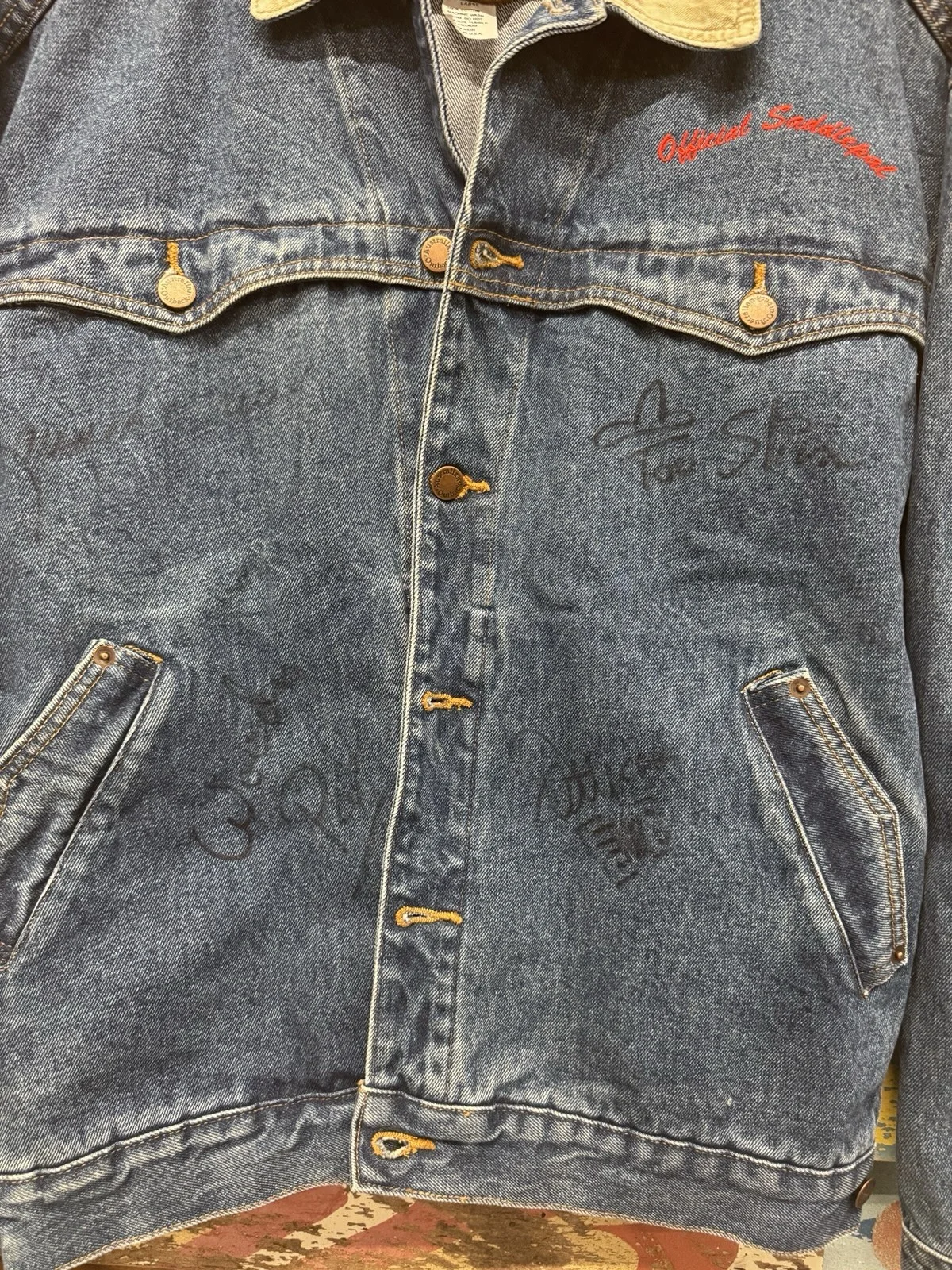 90’s RIDERS IN THE SKY signed Jacket- 1997, image 4