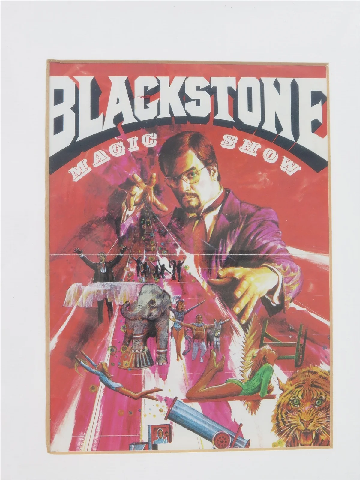 Harry Blackstone Jr — Framed Blackstone Magic Show Playbill Inscribed by Harry Blackstone Jr 1979, image 3
