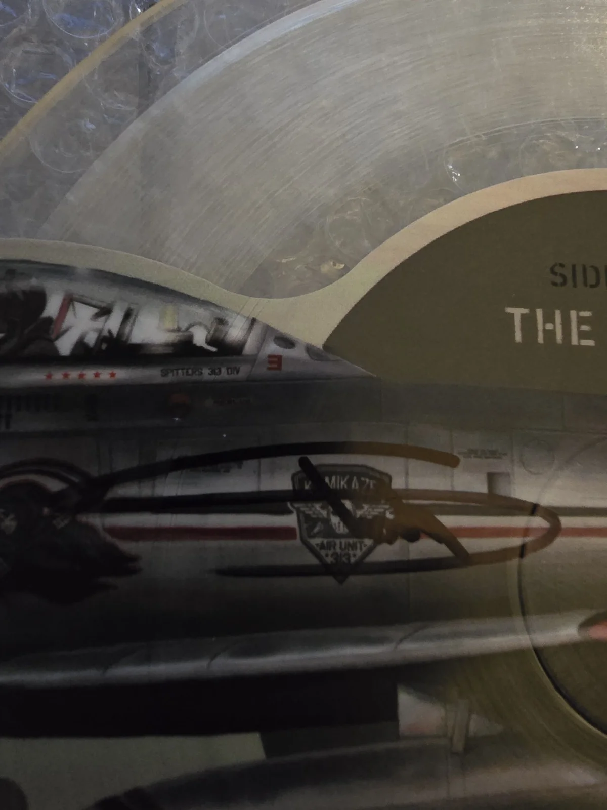 7" Eminem (Slim Shady) die cut kamikaze album autographed + JSA, изображение 2