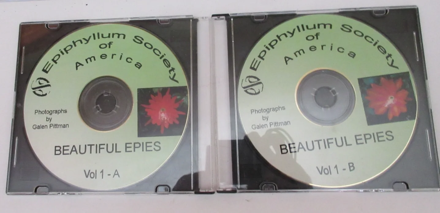 Epiphyllum Society of America CD flower photos by Galen Pittman Vol-A & B, изображение 2