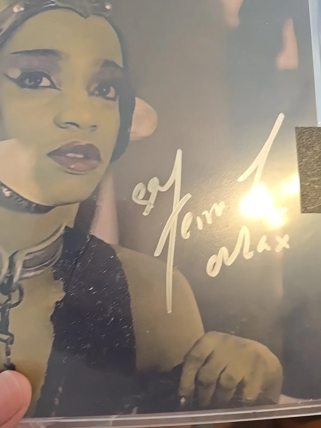 Star Wars 8x10 Photo Signed Auto Femi Taylor Swau, image 2