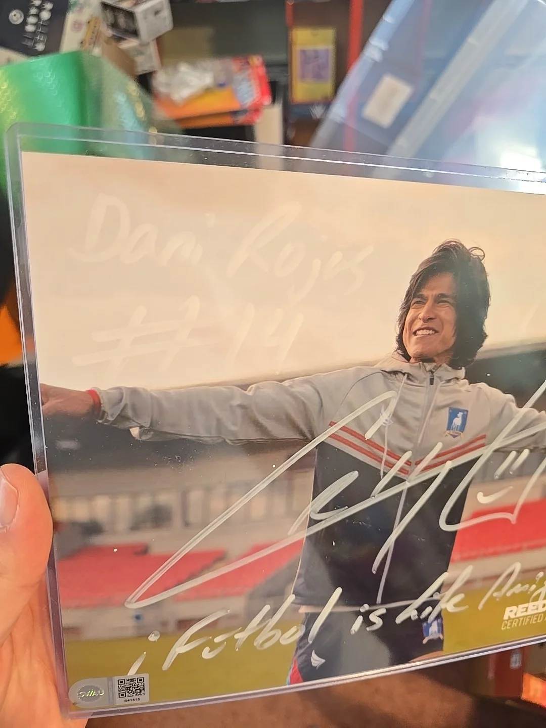 Cristo Fernandez 8x10 Signed Auto Ted Lasso Inscription Swau, изображение 2