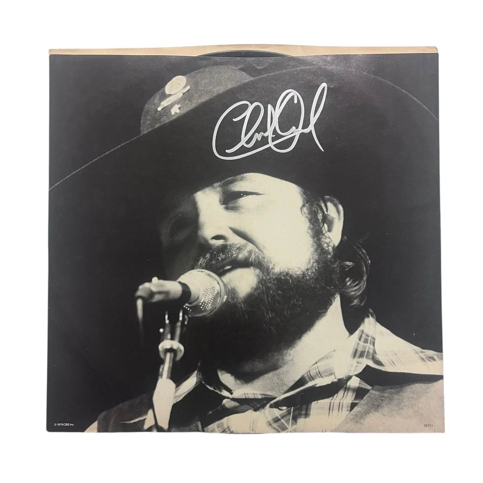 Charlie Daniels Signed Autographed Million Mile Reflections Vinyl Record, image 4