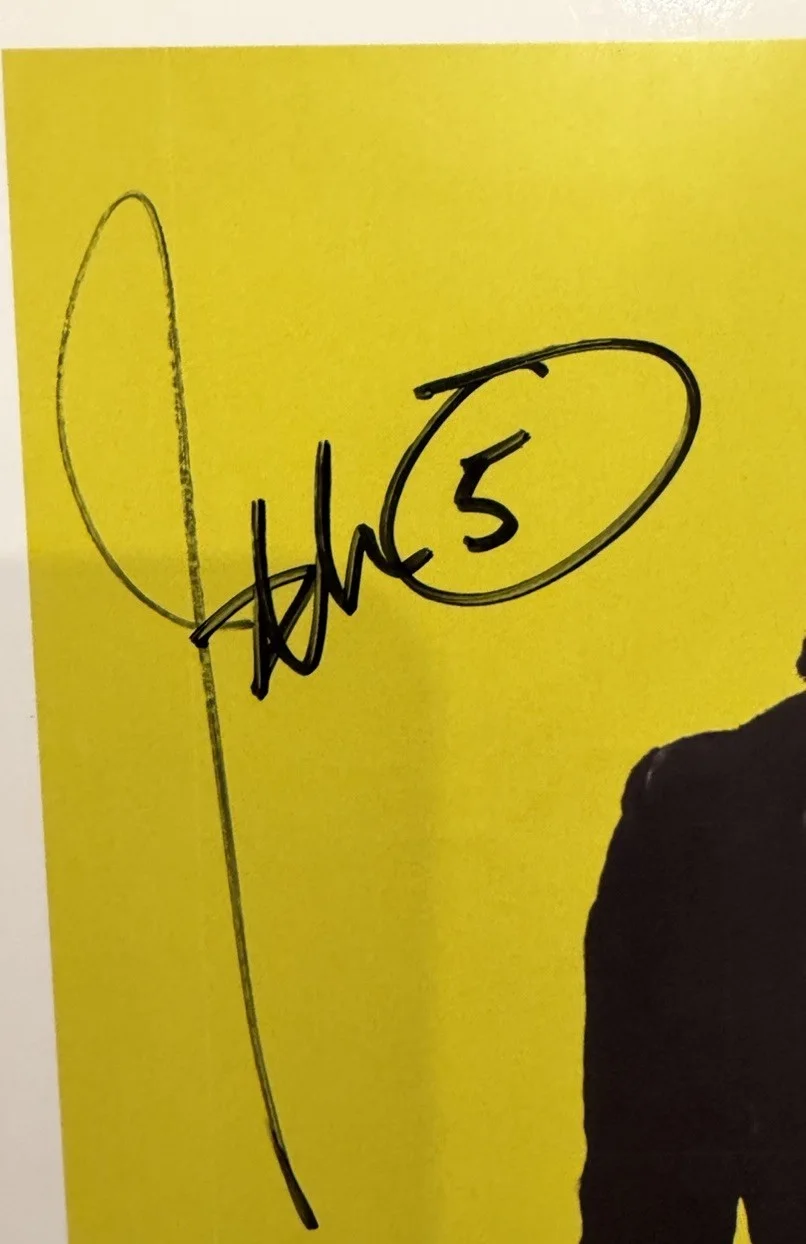 John 5 Signed Fender Print 8.5x11 Autograph “Love Buck” Inscription NAMM, изображение 2
