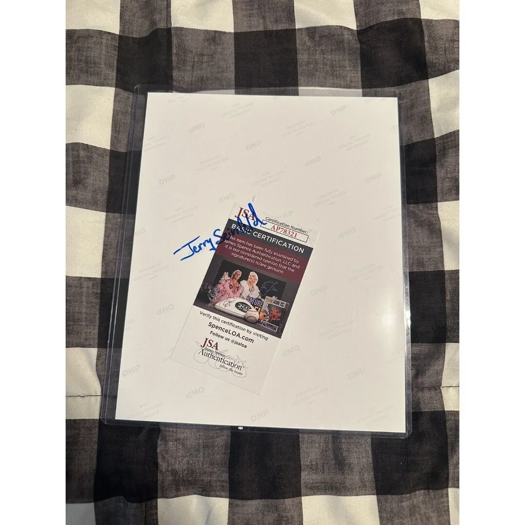 Jerry Seinfeld Signed Full Signature - Seinfeld 8x10 Photo Comedian JSA COA, изображение 2