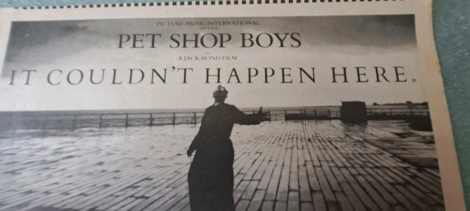 PET SHOP BOYS - 'It Couldnt Happen Here' Film - Original Newspaper Ad - 1987, image 4