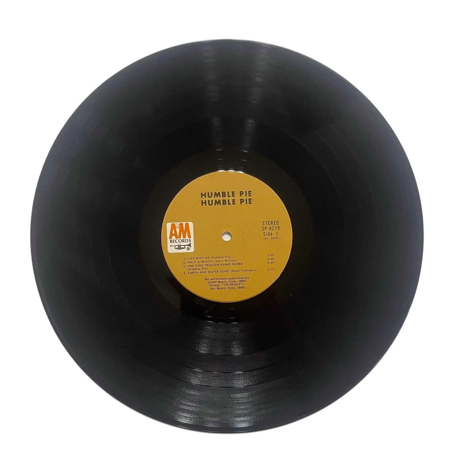 Peter Frampton Humble Pie Signed Autographed Humble Pie Vinyl Album, image 4