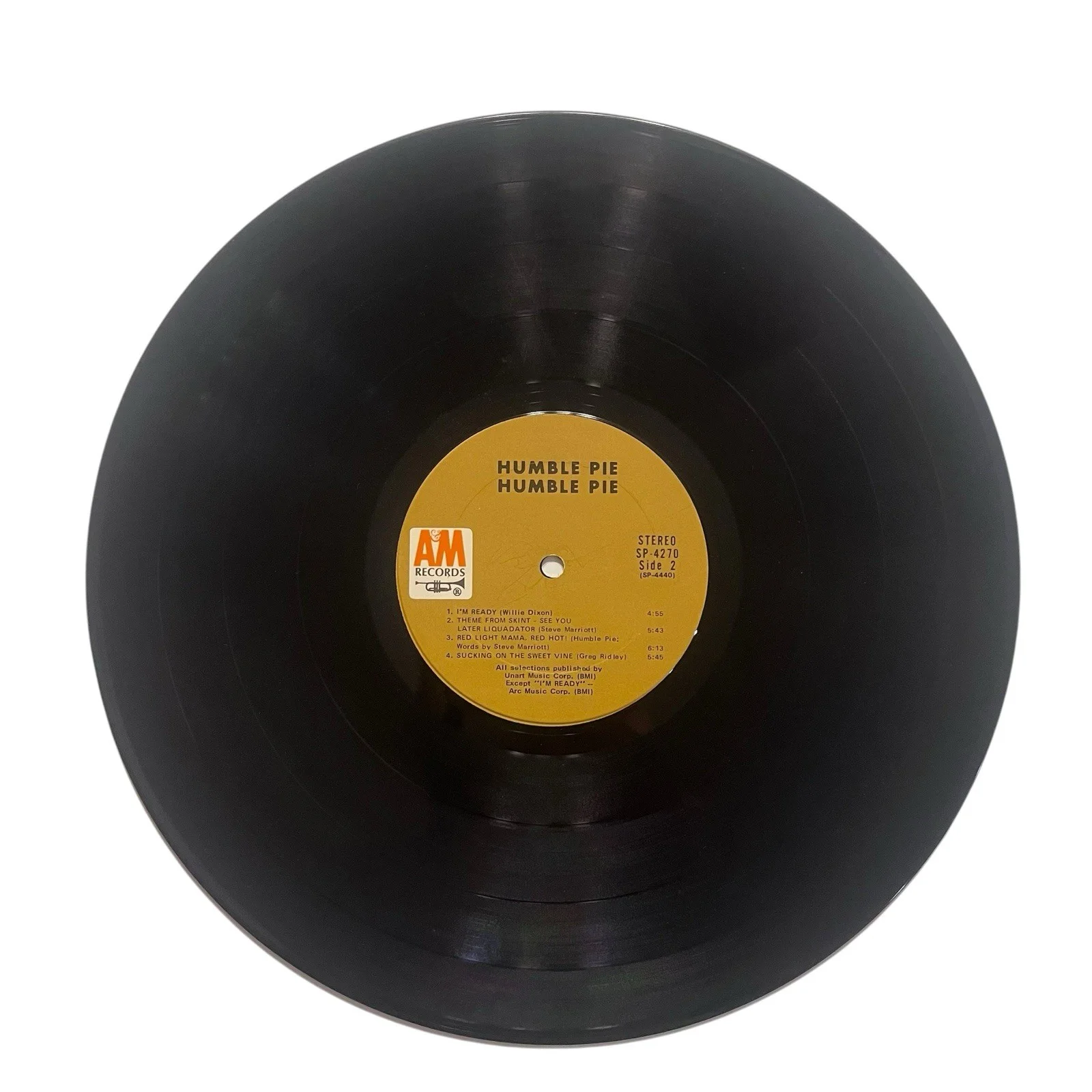 Peter Frampton Humble Pie Signed Autographed Humble Pie Vinyl Album, image 5