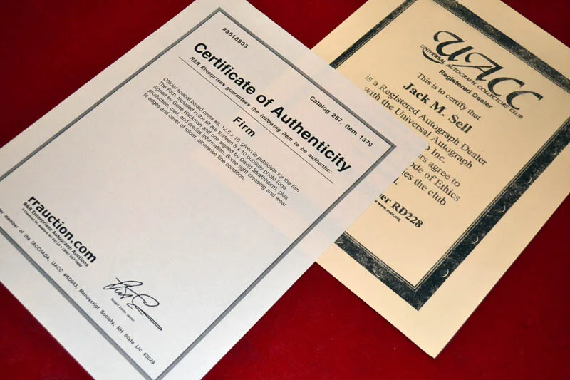 GENE HACKMAN — GENE HACKMAN Signed Autograph PRESS KIT "THE FIRM" + BOOK, DVD, RR COA, UACC228, изображение 3