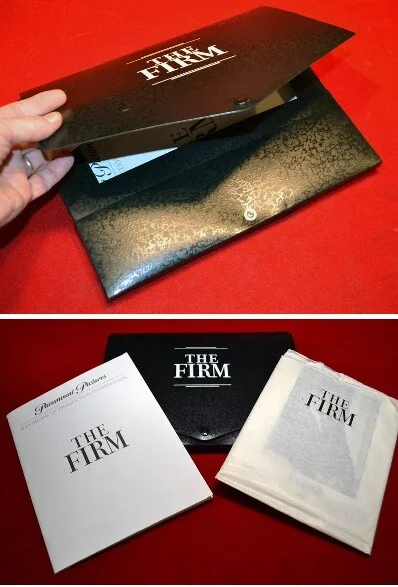 GENE HACKMAN — GENE HACKMAN Signed Autograph PRESS KIT "THE FIRM" + BOOK, DVD, RR COA, UACC228, изображение 4