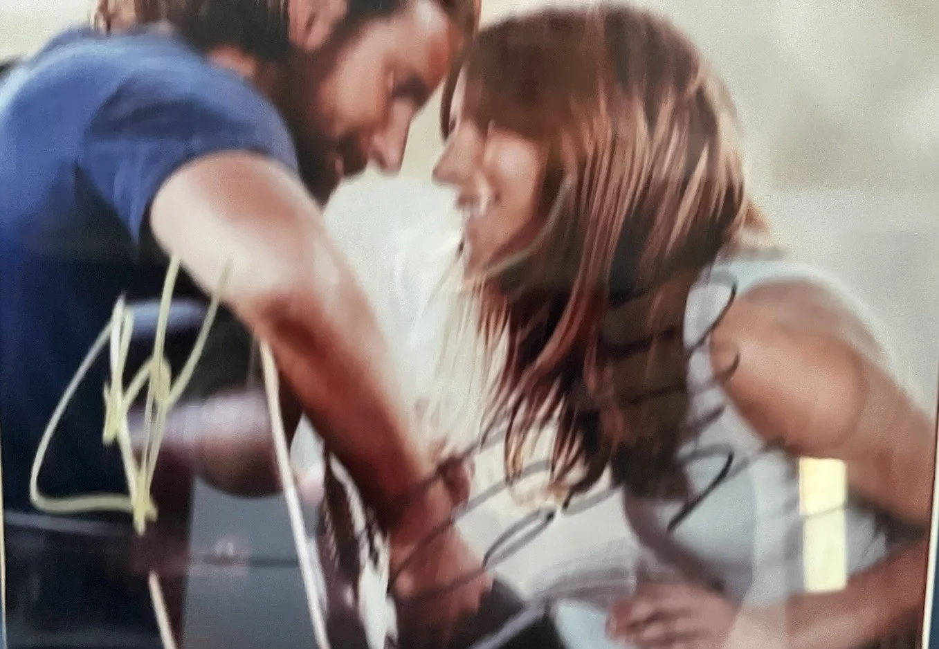 A Star Is Born photo & autographed index card by Bradley Cooper framed 11x14, image 2