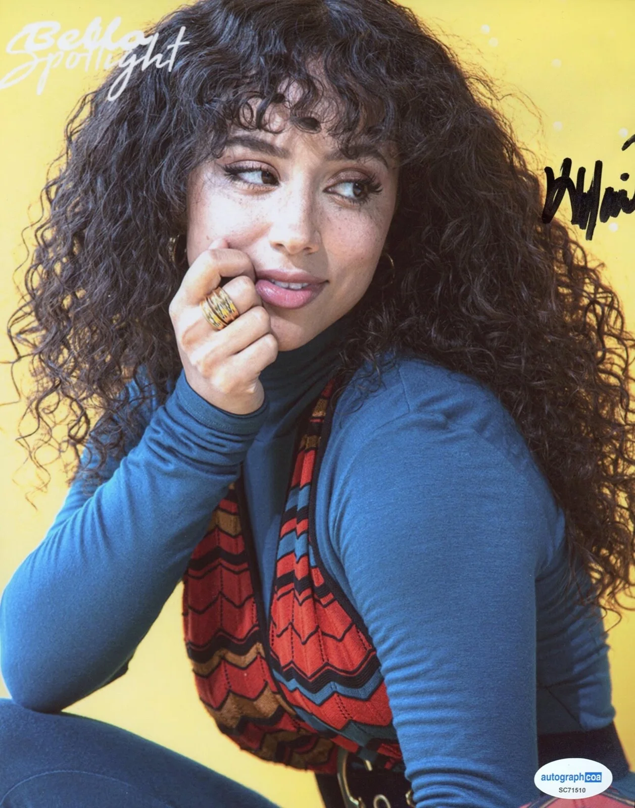 KIANA MADEIRA — Kiana Madeira signed 8x10 Photo i MALCOLM IN THE MIDDLE Sexy Hot ACOA COA, изображение 3