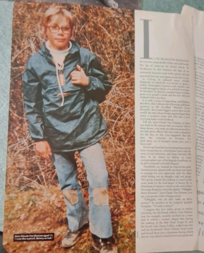 Jean - Claude Van Damme - 6 Page Original Article 1994, image 2