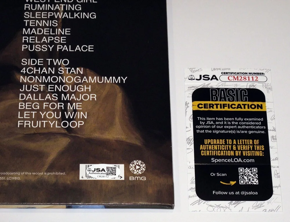 Lily Allen — Lily Allen signed "WEST END GIRL" Vinyl Album EXACT PROOF b Autographed JSA COA, изображение 3