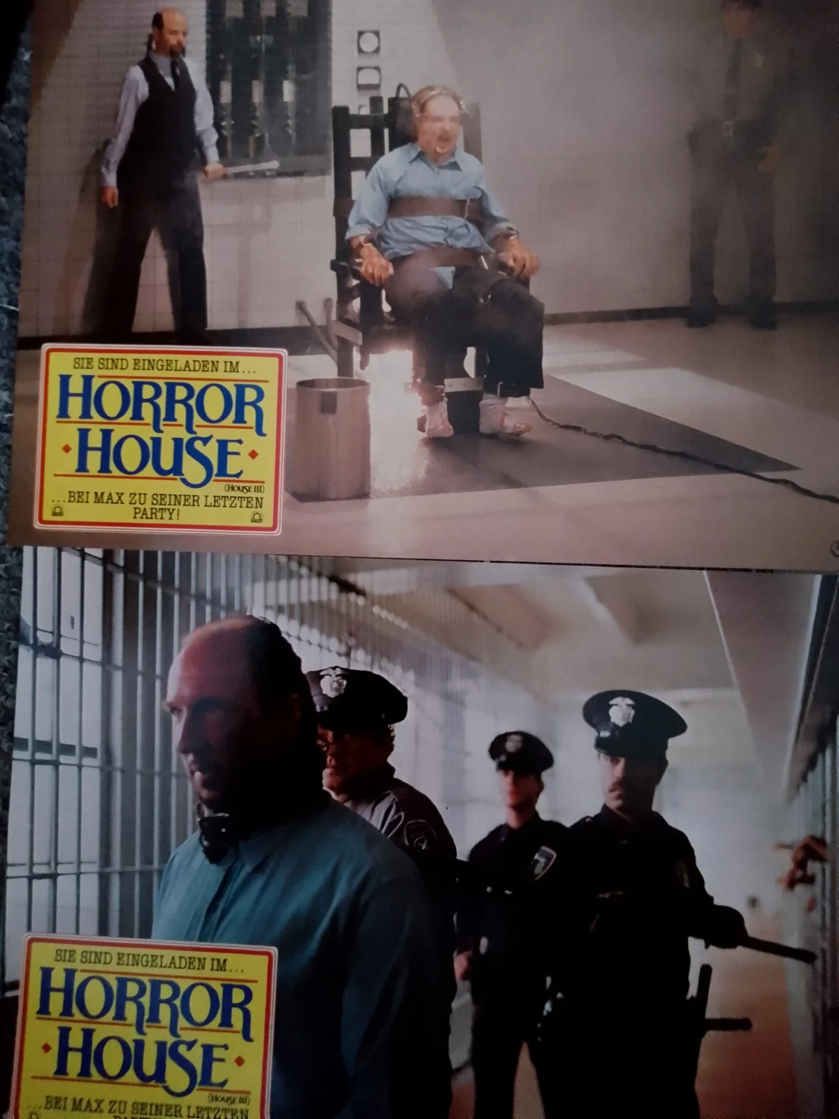 House III: HORROR HOUSE. 11 Original German 12x8 Glossy Lobby Cards/12 Others., изображение 5