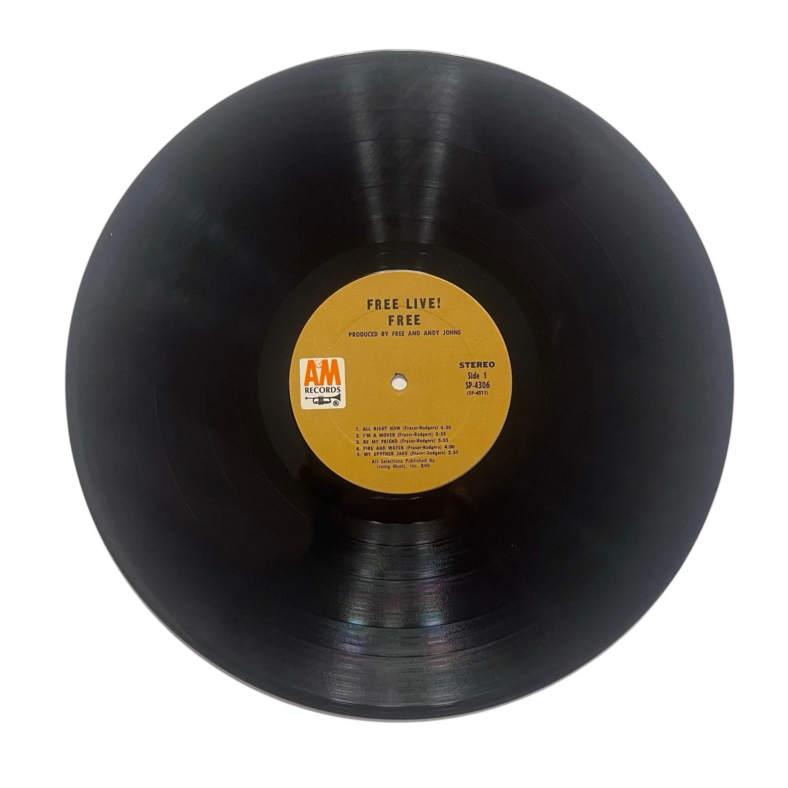 Free Paul Rodgers Simon Kirke Signed Autographed Free Live Vinyl Album, изображение 5