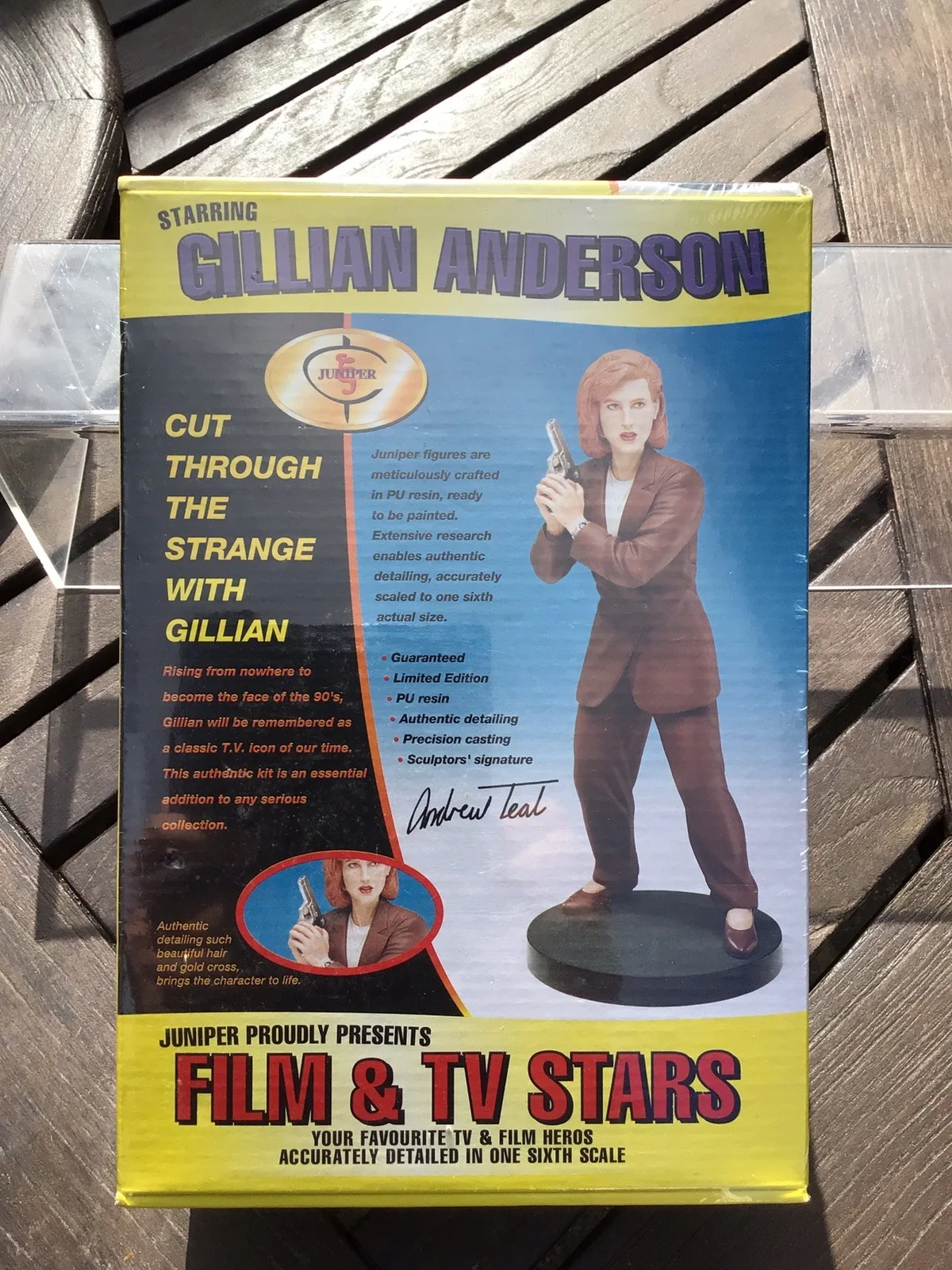Gillian Anderson Juniper Film & TV Stars ,unopened,1.6th Scale Resin Model Kit, изображение 4
