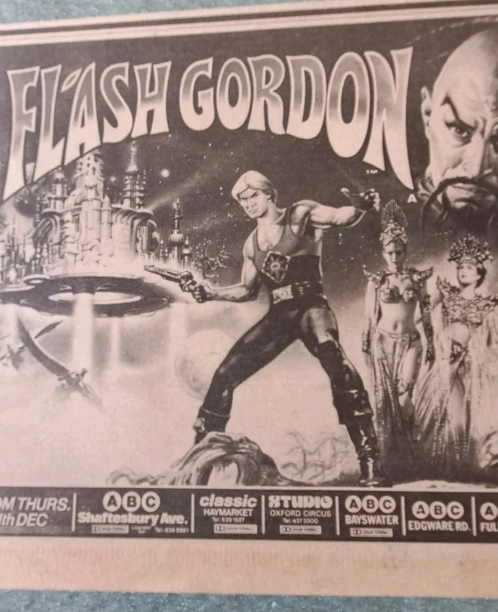 FLASH GORDON - Original Newspaper Advert - Pre - Release - 1980, image 3