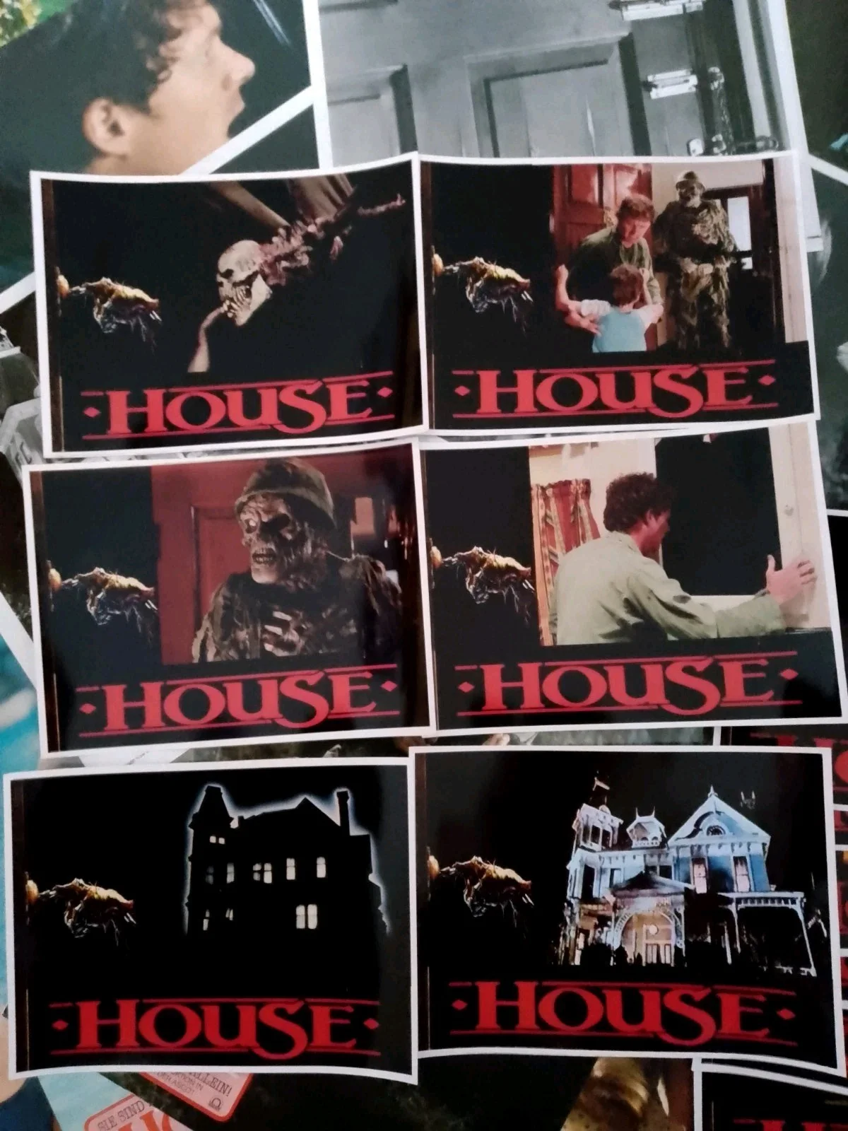 House 1985 Collection. 10 Original 12x8 Lobby Cards/3 Original Promo B&W Prints+, изображение 5